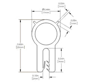 aFe MagnumFORCE Spare Parts Trim Seal Kit (1/16IN X 7/16IN) x 36IN L