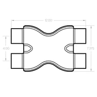 MagnaFlow Smooth Trans X 2.25/2.25 X 12 SS