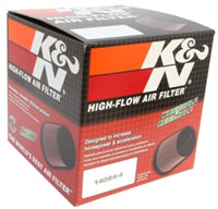 K&N Universal Rubber Filter 5in Flange ID x 6.5in Base OD x 4.5in Top OD x 4.125in Height