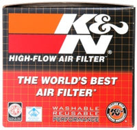 K&N Filter Universal Rubber Filter 2 1/4 inch Flange 3 1/2 inch OD 4 inch Height