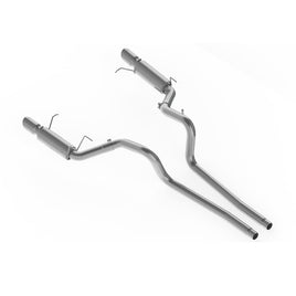 MBRP 11-14 Ford Mustang GT 5.0L Dual Split Rear Race Version AL 3in Cat Back Exhaust System