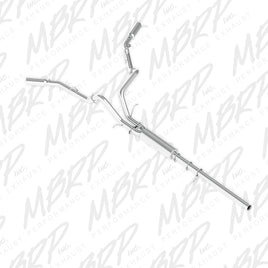 MBRP 14 Chevy/GMC 1500 Silverado/Sierra 4.3L V6/5.3L V8 Dual Split Side Alum 3in Cat Back Exhaust