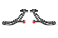 BMR 10-14 Ford Mustang / Shelby GT500 Non-Adj. Lower A-Arms (Poly/Delrin) - Black Hammertone