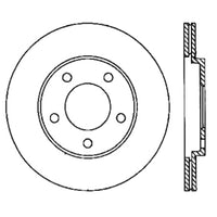 StopTech Power Slot 05-10 Mustang V6/4.0L / GT V8-4.6L Rear Right Slotted Rotor