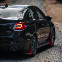 MBRP 15-19 Subaru WRX 2.0L/STI 2.5L 3in Dual Split Rear Exit w/ 3.5in CF Tips - T304 Street Version