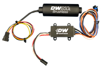 DeatschWerks DW650iL Series 650LPH In-Line External Fuel Pump w/ Single/Dual-Speed Controller