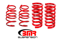 BMR 15-17 S550 Mustang Handling Version Lowering Springs (Set Of 4) - Red