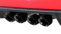 Corsa Black Xtreme Axle-Back Exhaust w/Dual Black 3.5in Tips 09-13 Chevrolet Corvette C6 6.2L V8