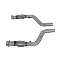 BBK 05-15 Dodge Challenger Charger Short Mid X Pipe w Catalytic Converters 2-3/4 For LT Headers