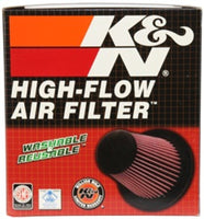 K&N Universal Clamp-On Air Filter 6in FLG / 7-1/2in B / 5in T / 6-1/2in H