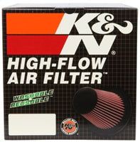 K&N Universal Air Filter - Round Straight 4in Flange ID x 7in OD x 6in Height