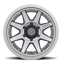 ICON Rebound Pro 17x8.5 6x5.5 0mm Offset 4.75in BS 106.1mm Bore Titanium Wheel