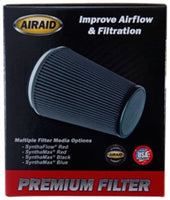 Airaid 10-14 Ford Mustang Shelby 5.4L Supercharged Direct Replacement Filter - Dry / Blue Media