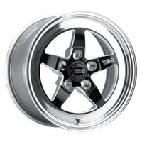 Weld S71 15x10 / 5x4.5 BP / 7.5in. BS Black Wheel (Medium Pad) - Non-Beadlock