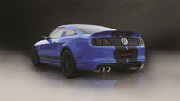 Corsa 13-13 Ford Mustang Shelby GT500 5.8L V8 Polished Sport Axle-Back Exhaust
