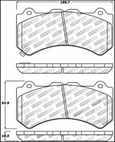 StopTech Performance Brake Pads