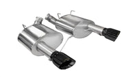 Corsa 11-14 Ford Mustang GT/Boss 302 5.0L V8 Black Xtreme Axle-Back Exhaust