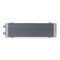 Mishimoto Universal Large Bar and Plate Dual Pass Silver Oil Cooler