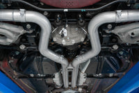 MBRP 18-19 Ford Mustang GT 5.0 3in Dual Split Rear AL Cat Back w/ Quad 4.0in Dual Wall Tips