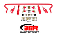 BMR 11-14 S197 Mustang Rear Hollow 25mm Adj. Sway Bar Kit w/ Bushings - Red