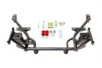 BMR 05-14 S197 Mustang K-Member w/ STD. Motor Mounts and STD. Rack Mounts - Black Hammertone