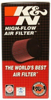 K&N Filter Universal Rubber Filter 3  Flange 4 1/2 Base inch 3 1/2 inch Top 5 3/4 inch Height